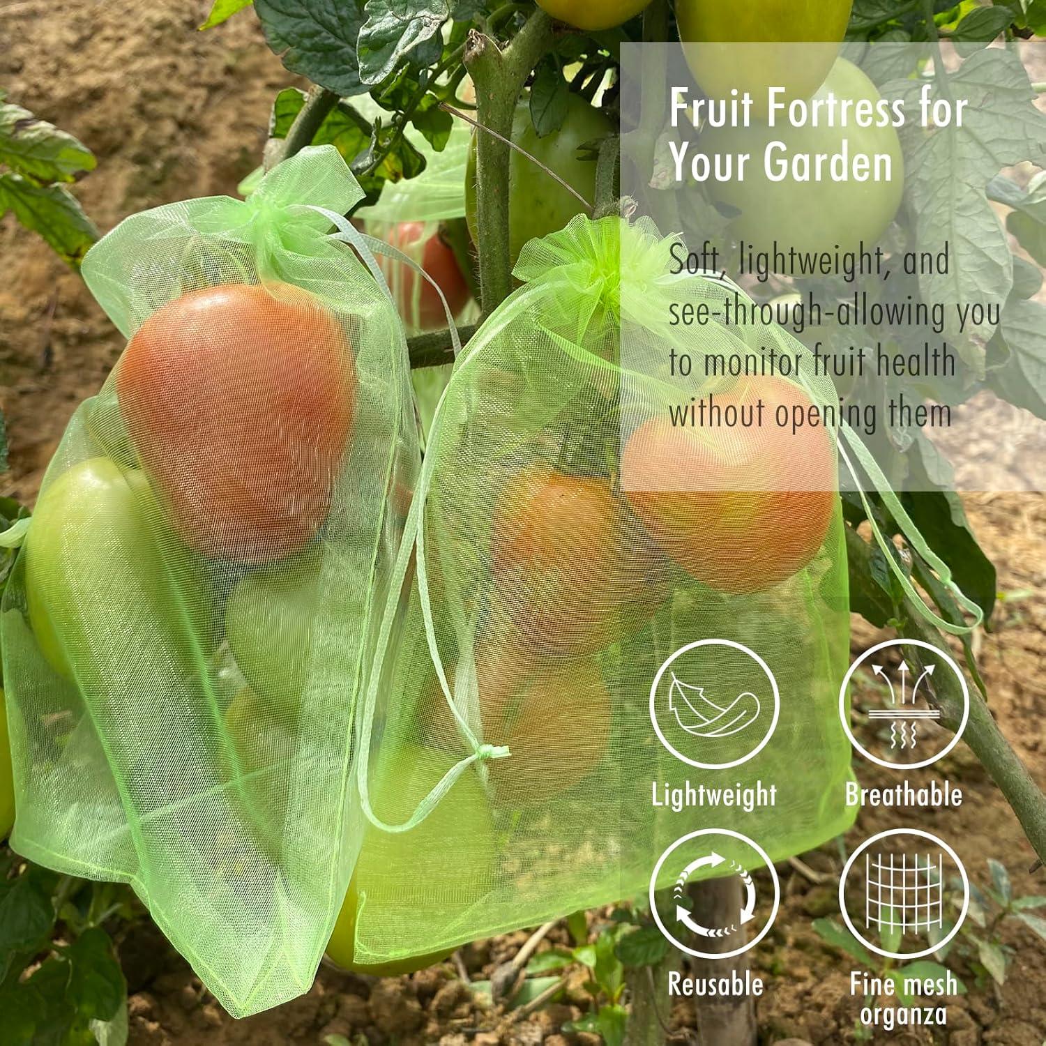 Bolsas de Protección para Frutas Fetanten 50 PCS 10x15 cm