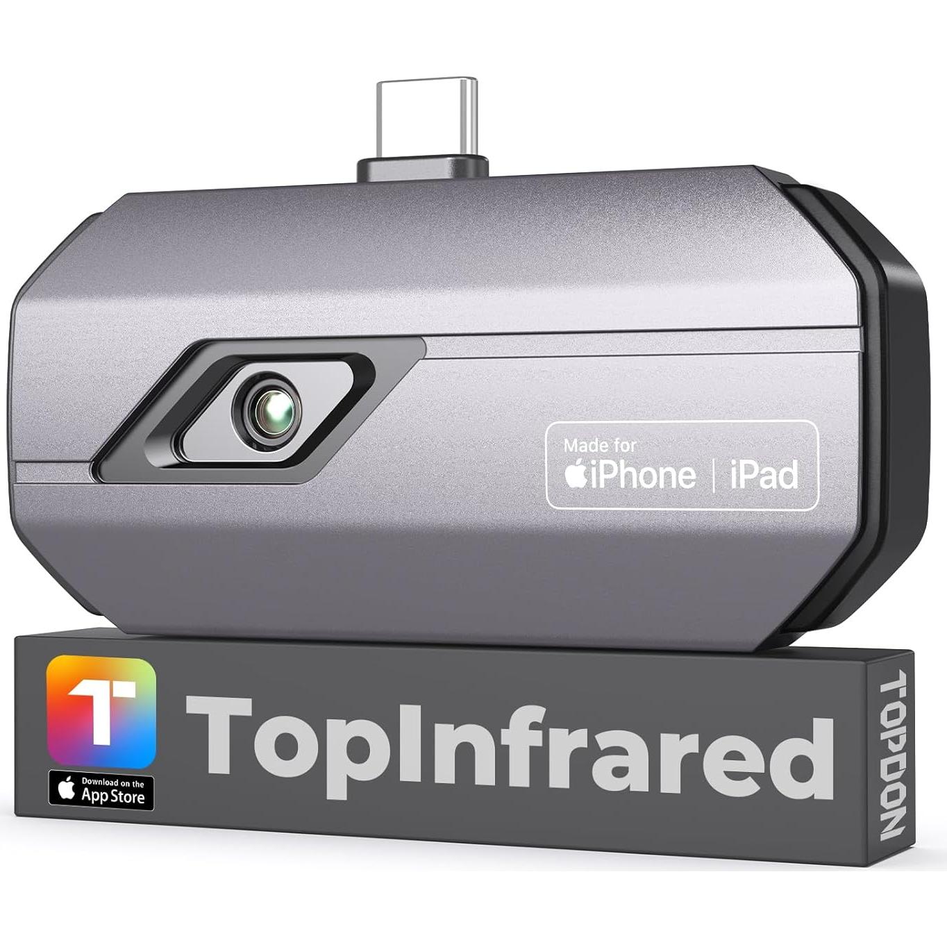 Cámara Térmica TOPDON TC002C, 512x384, USB-C para iPhone