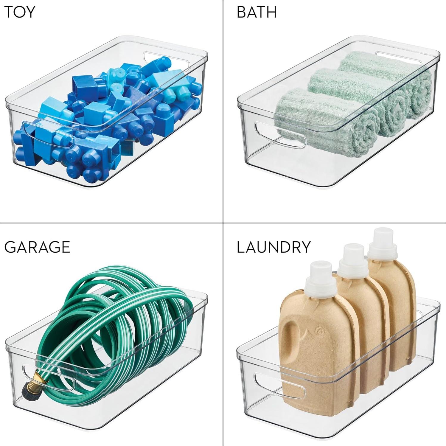 Organizador Grande de Plástico iDesign 40.64x20.32x12.7cm BPA Free