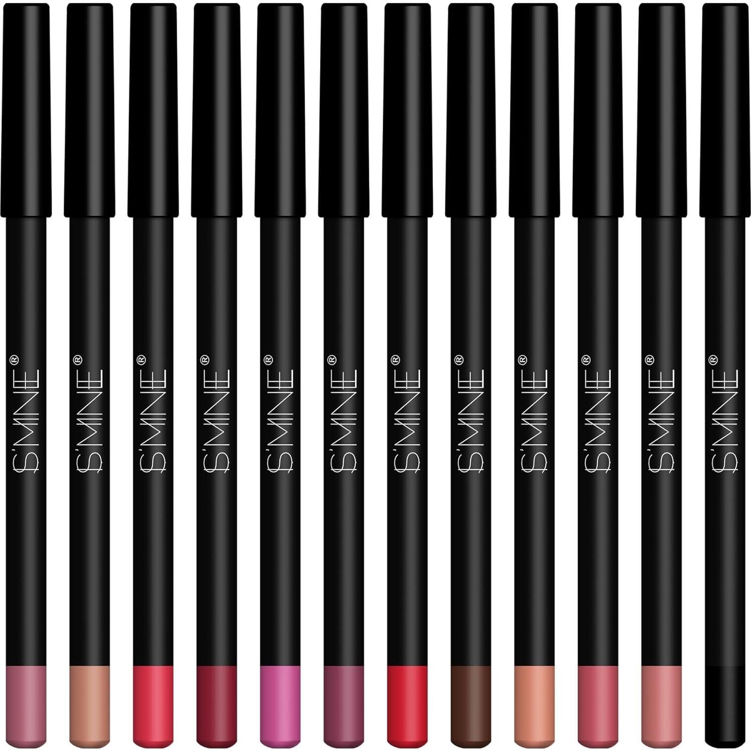Conjunto de Lápices Labiales Mate IS'MINE - 12 Colores Alta Pigmentación