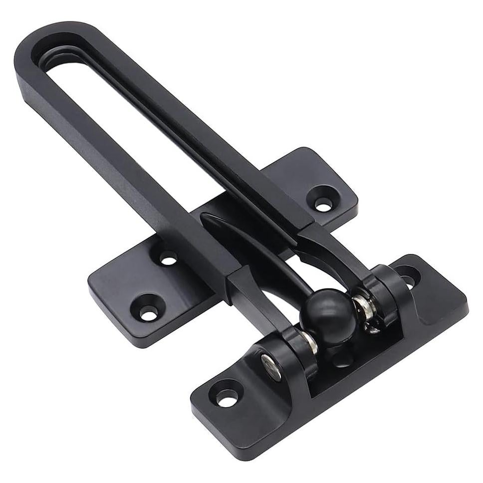 Guardia de Cerradura de Seguridad Ekris para Puerta Negra