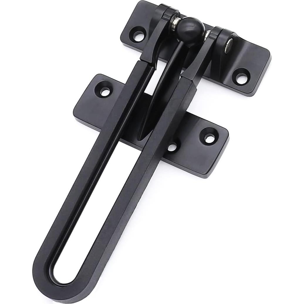 Guardia de Cerradura de Seguridad Ekris para Puerta Negra