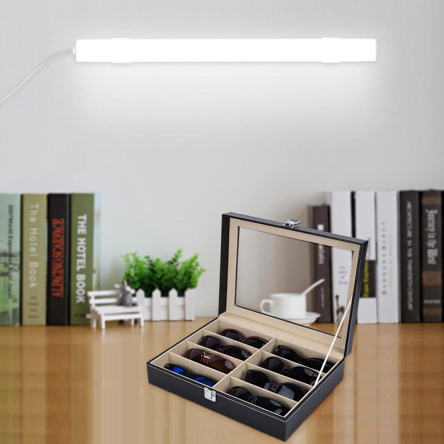 Estuche de Almacenamiento para Gafas AUTOARK Negro 34x24.5 cm