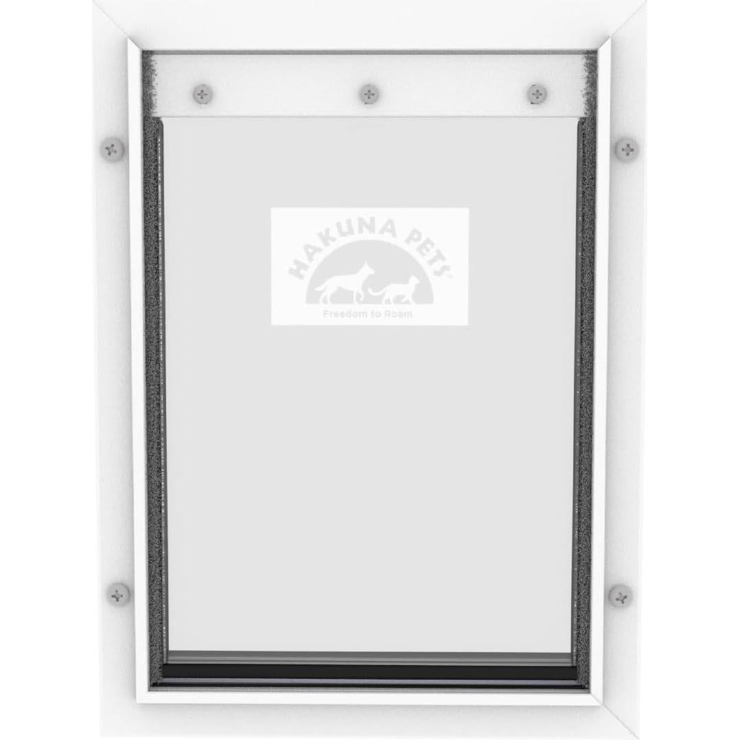 Puerta para Mascotas Deluxe Hakuna Pets Mediana Blanca
