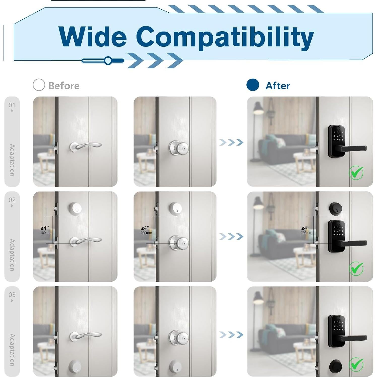 Cerradura Inteligente Olumat Biométrica con Huella Dactilar