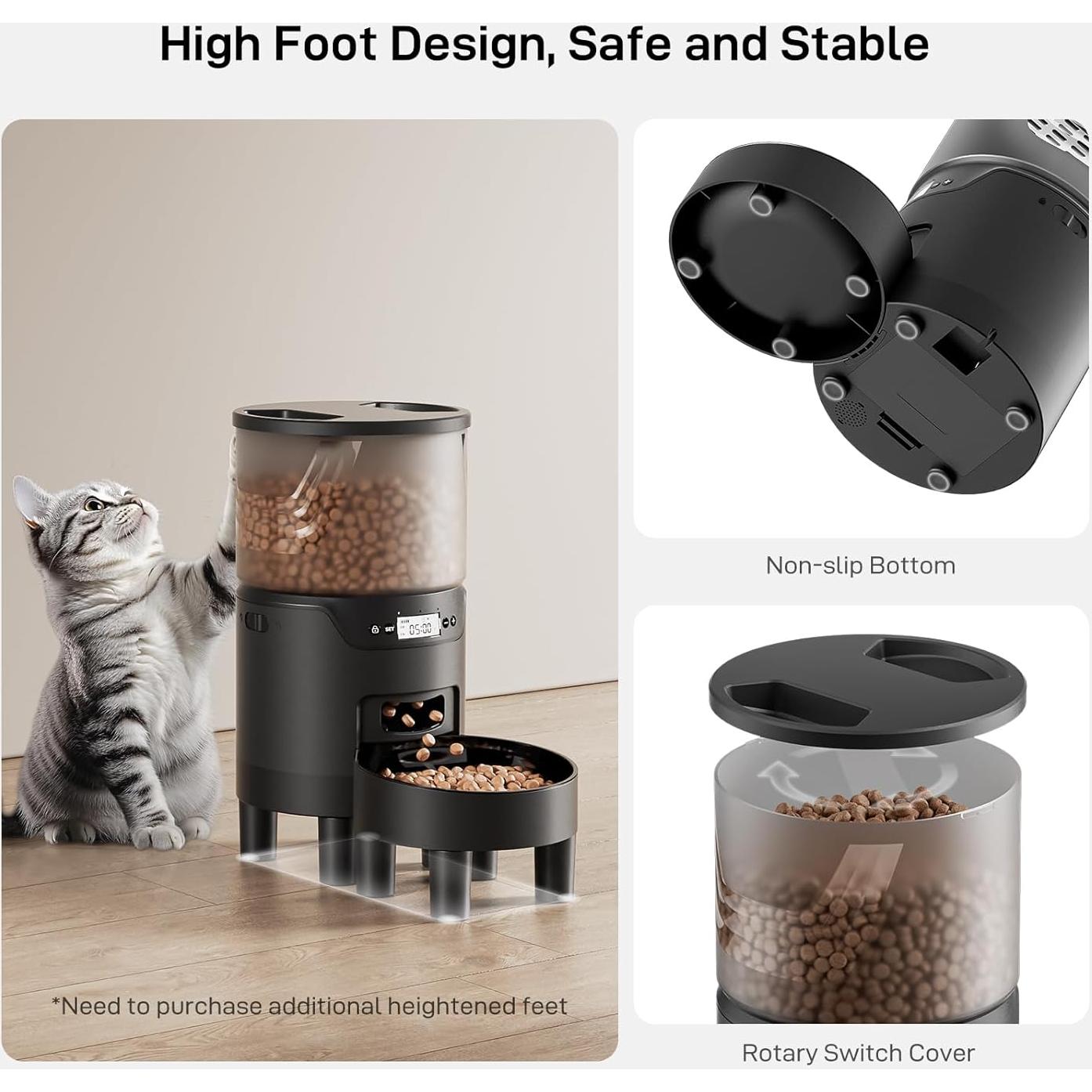 Comedero Automático IMIPAW 3L para Gatos con 6 Comidas