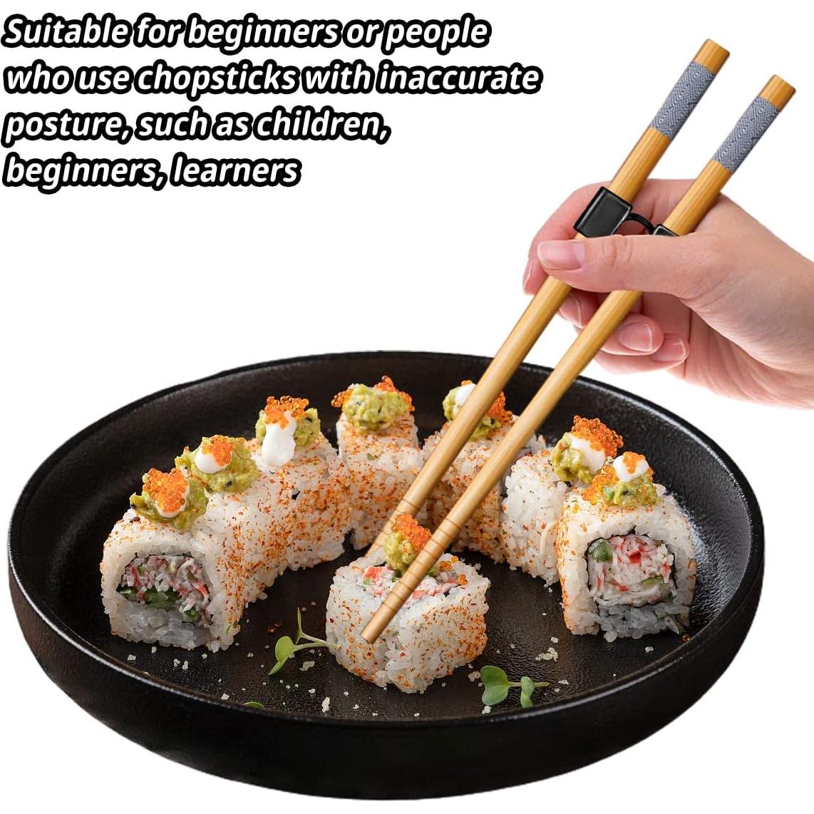 7 Pares de Palillos Reutilizables de Entrenamiento LYART 22.5cm