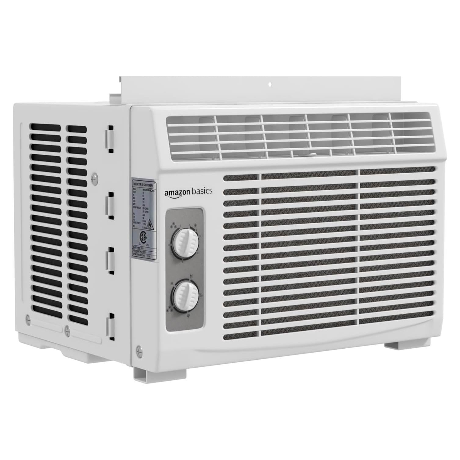 Aire Acondicionado de Ventana Amazon Basics 5000 BTU Blanco