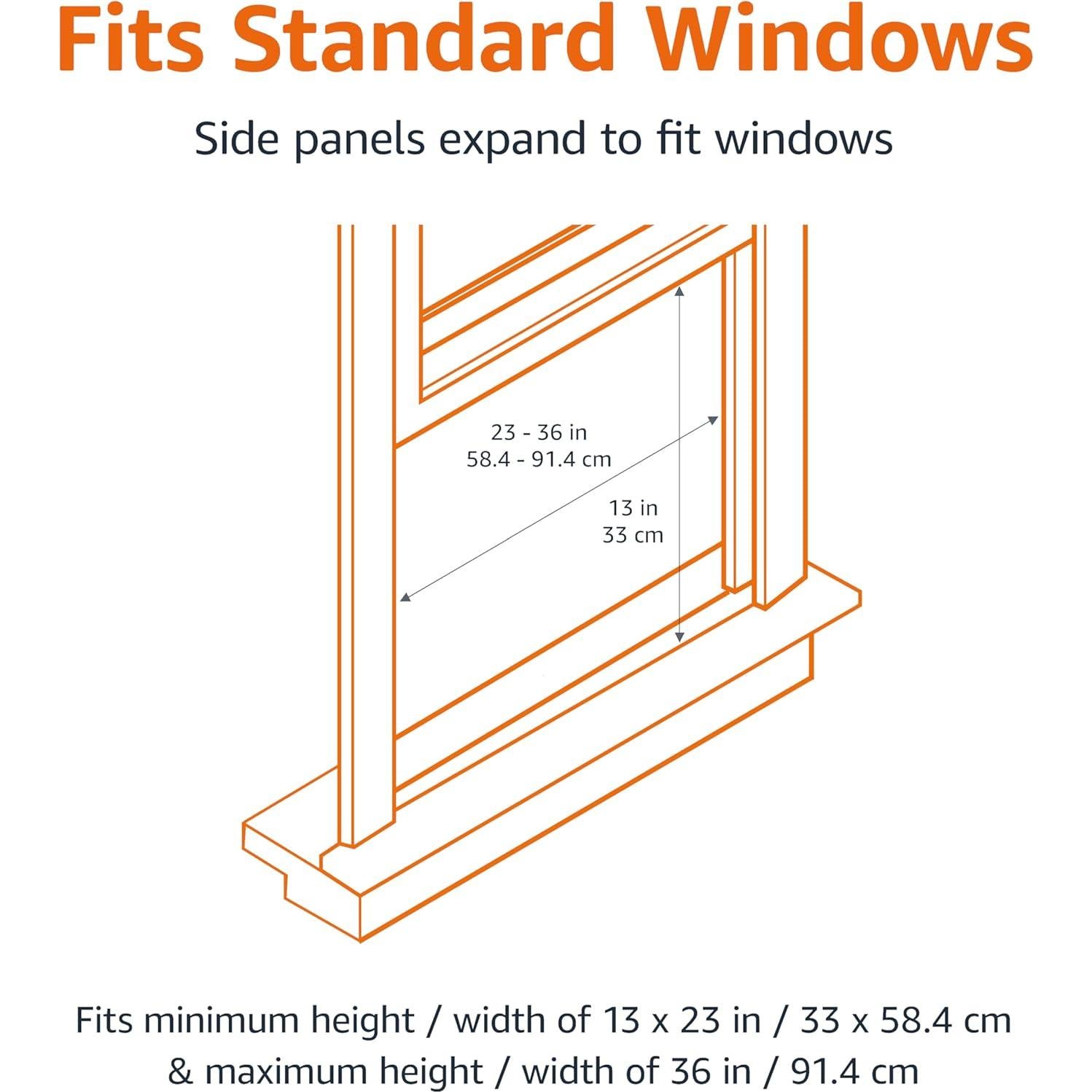 Aire Acondicionado de Ventana Amazon Basics 5000 BTU Blanco