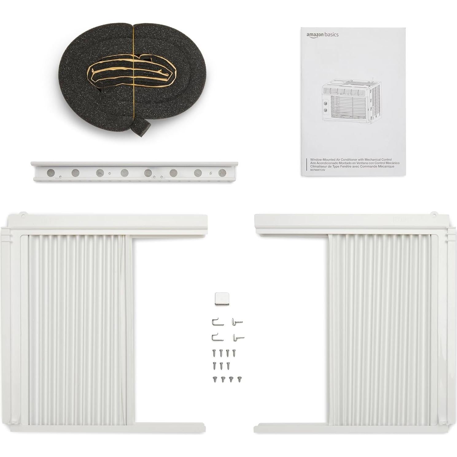 Aire Acondicionado de Ventana Amazon Basics 5000 BTU Blanco