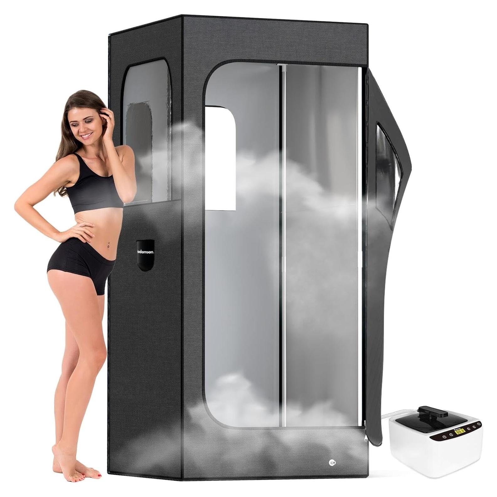 Sauna de Vapor Portátil Adamson 2.6L Silla Control Remoto