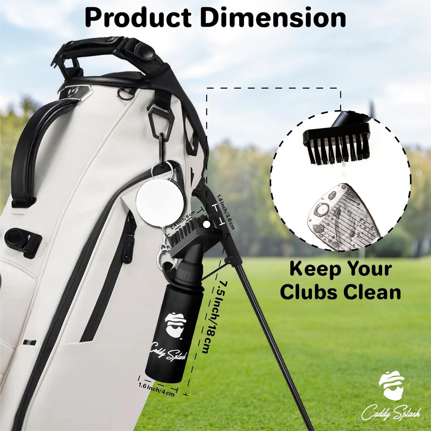 Cepillo de Agua Caddy Splash para Palos de Golf - 4 Oz