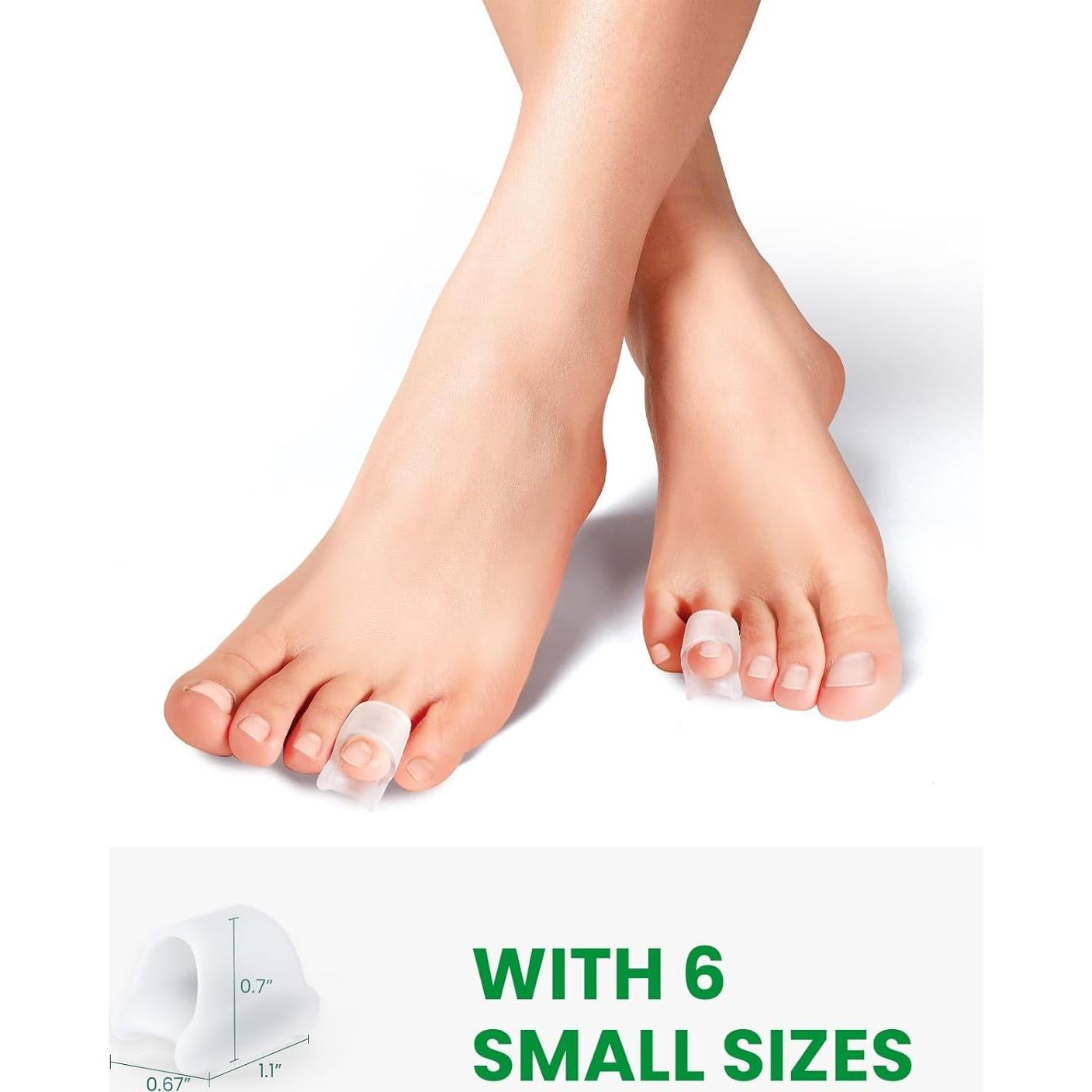 Corrector de Dedo en Garra Bukihome - 6 Paquetes Pequeños