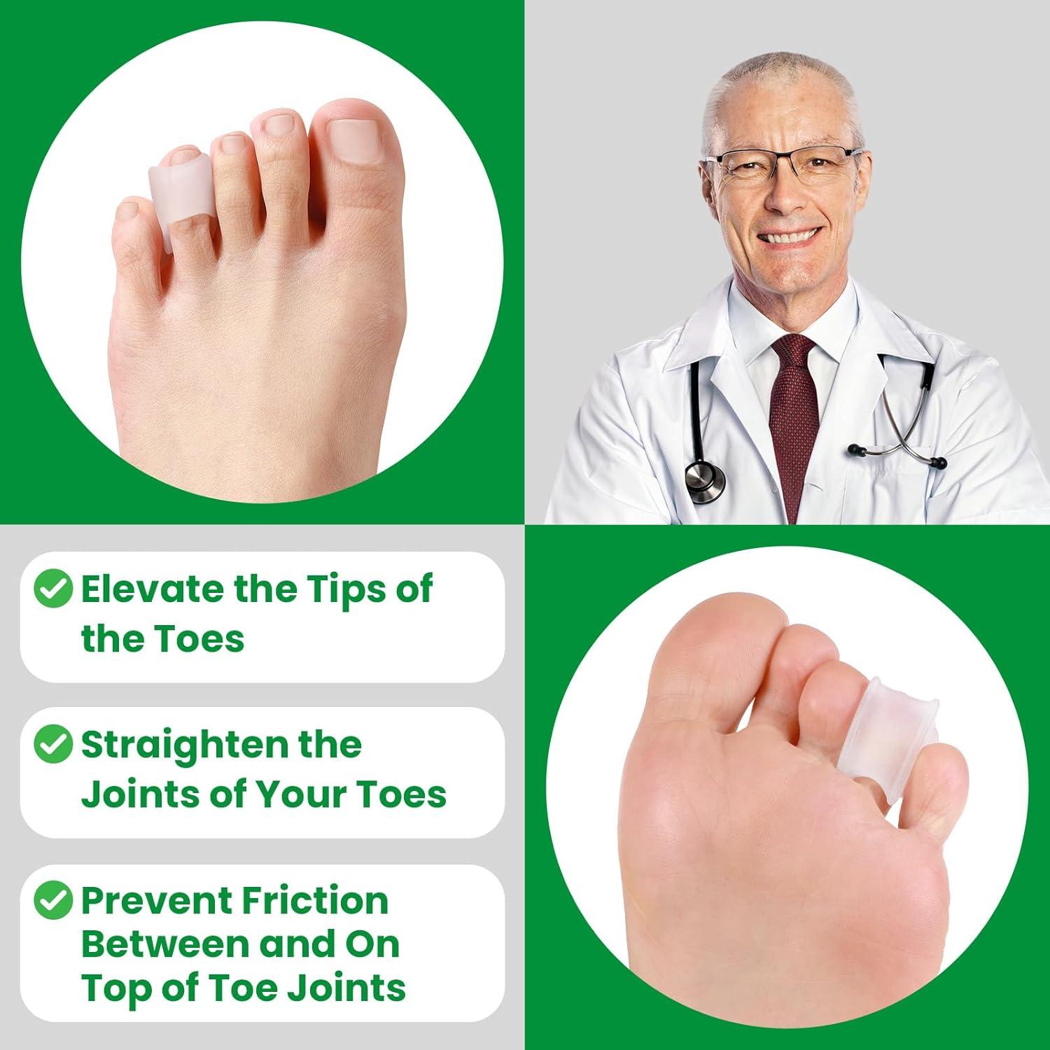 Corrector de Dedo en Garra Bukihome - 6 Paquetes Pequeños