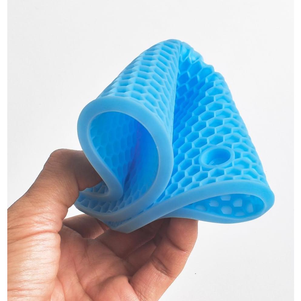 Tapetes de Silicona Antideslizantes homEdge - 6 Paquetes 18 cm