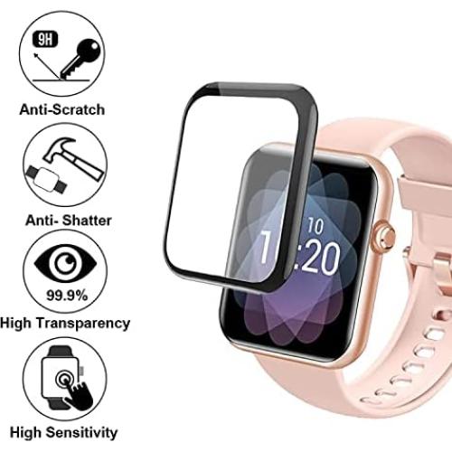 Protector de Pantalla 3D SMAATE para Reloj 1.85" PMMA 3PCS