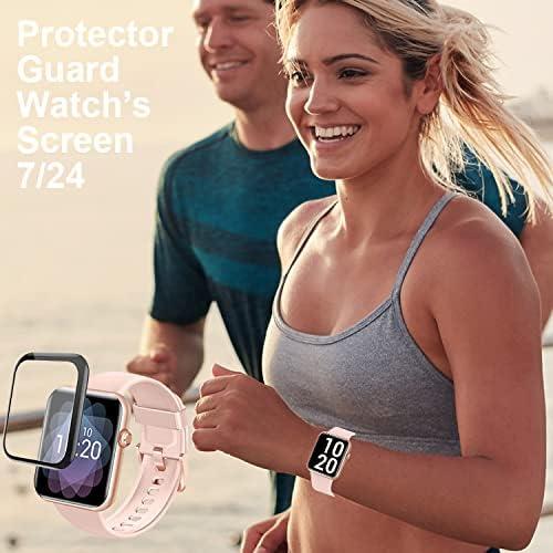 Protector de Pantalla 3D SMAATE para Reloj 1.85" PMMA 3PCS