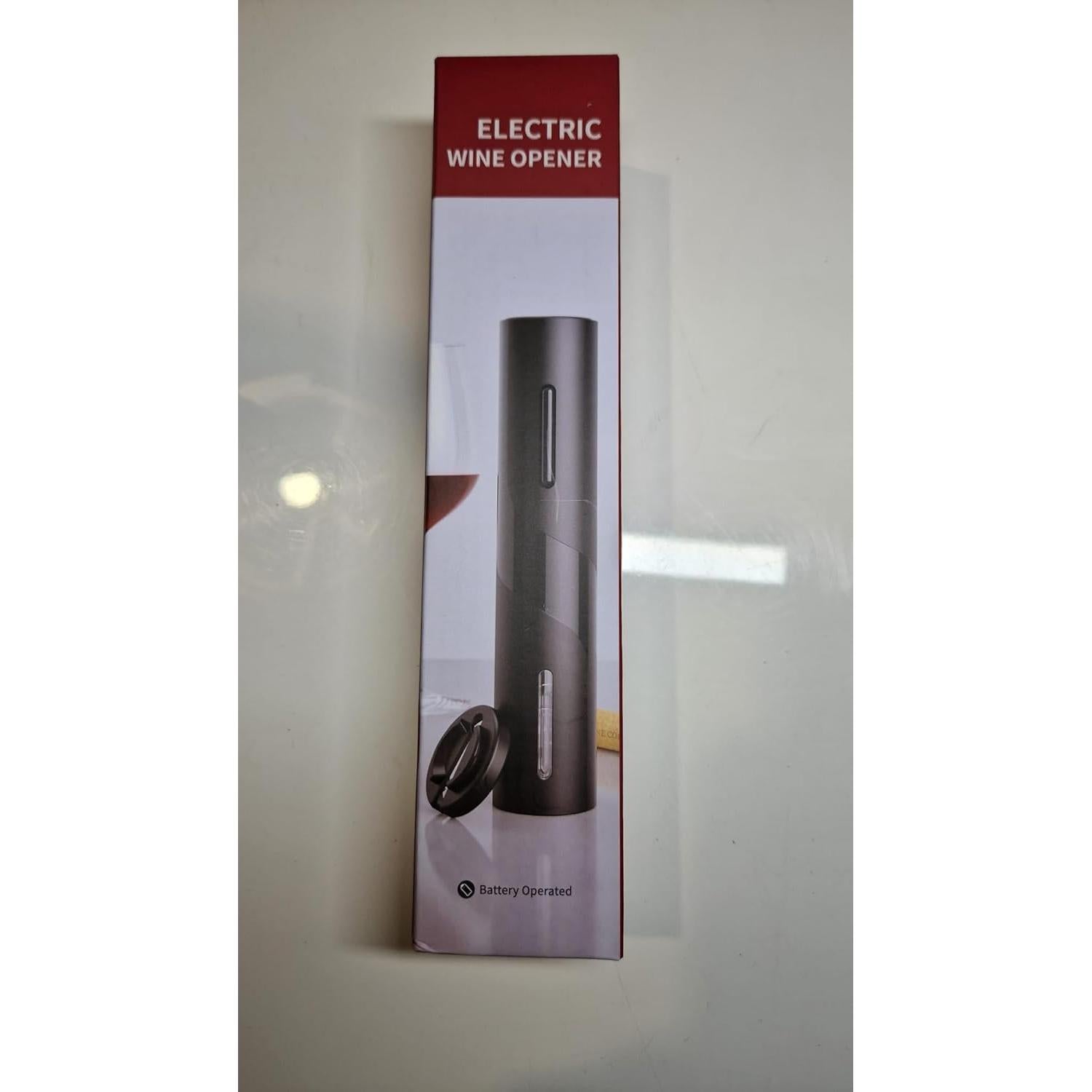 Abridor de Vino Eléctrico MAGDEN a Batería con Cortador