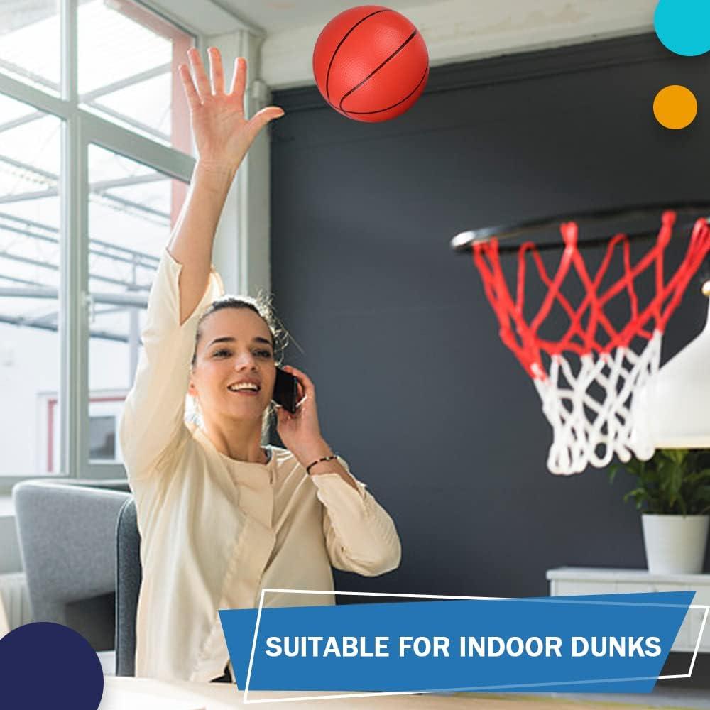 Balones de Baloncesto Mini Umnodobn 5" para Niños 6 Piezas