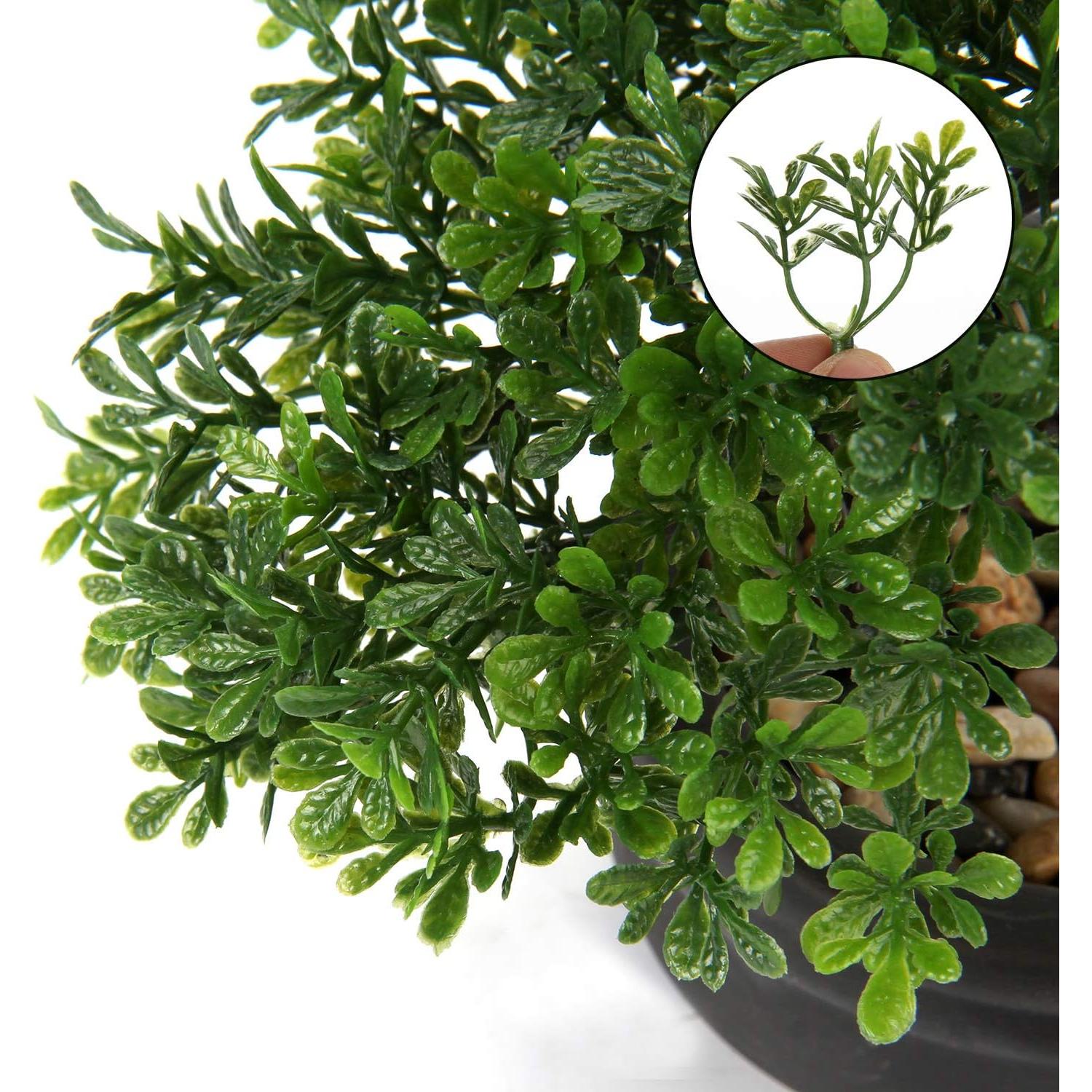 Árbol Bonsai Artificial Briful 25 cm con Maceta Cerámica