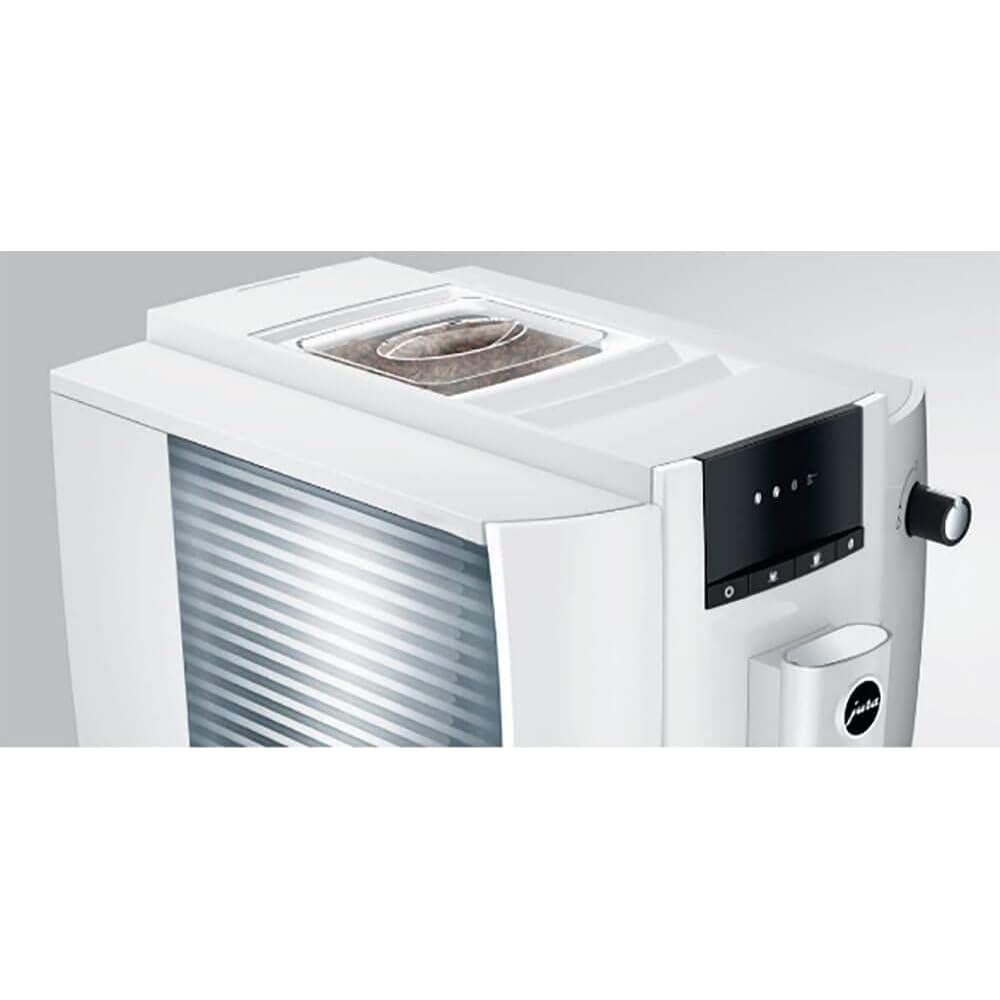 Máquina de Café Automática Jura E4 Piano Blanco 1.89L