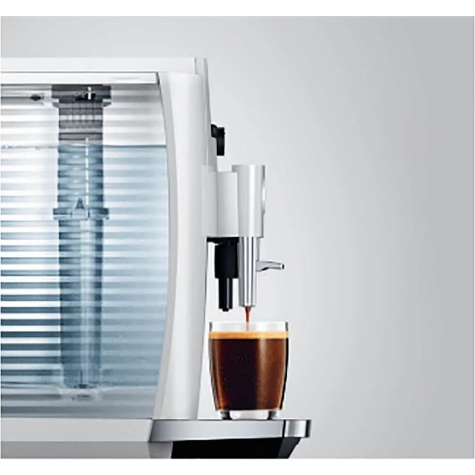 Máquina de Café Automática Jura E4 Piano Blanco 1.89L