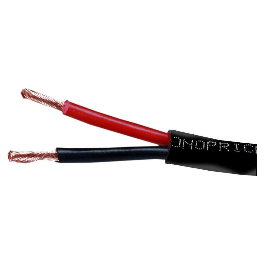 Cable de Altavoz Monoprice 14AWG CL2 15.24m Negro