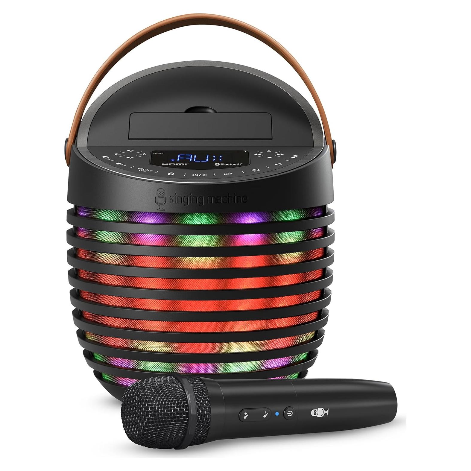 Sistema de Karaoke Singing Machine SMC2020 con Bluetooth y Proyector