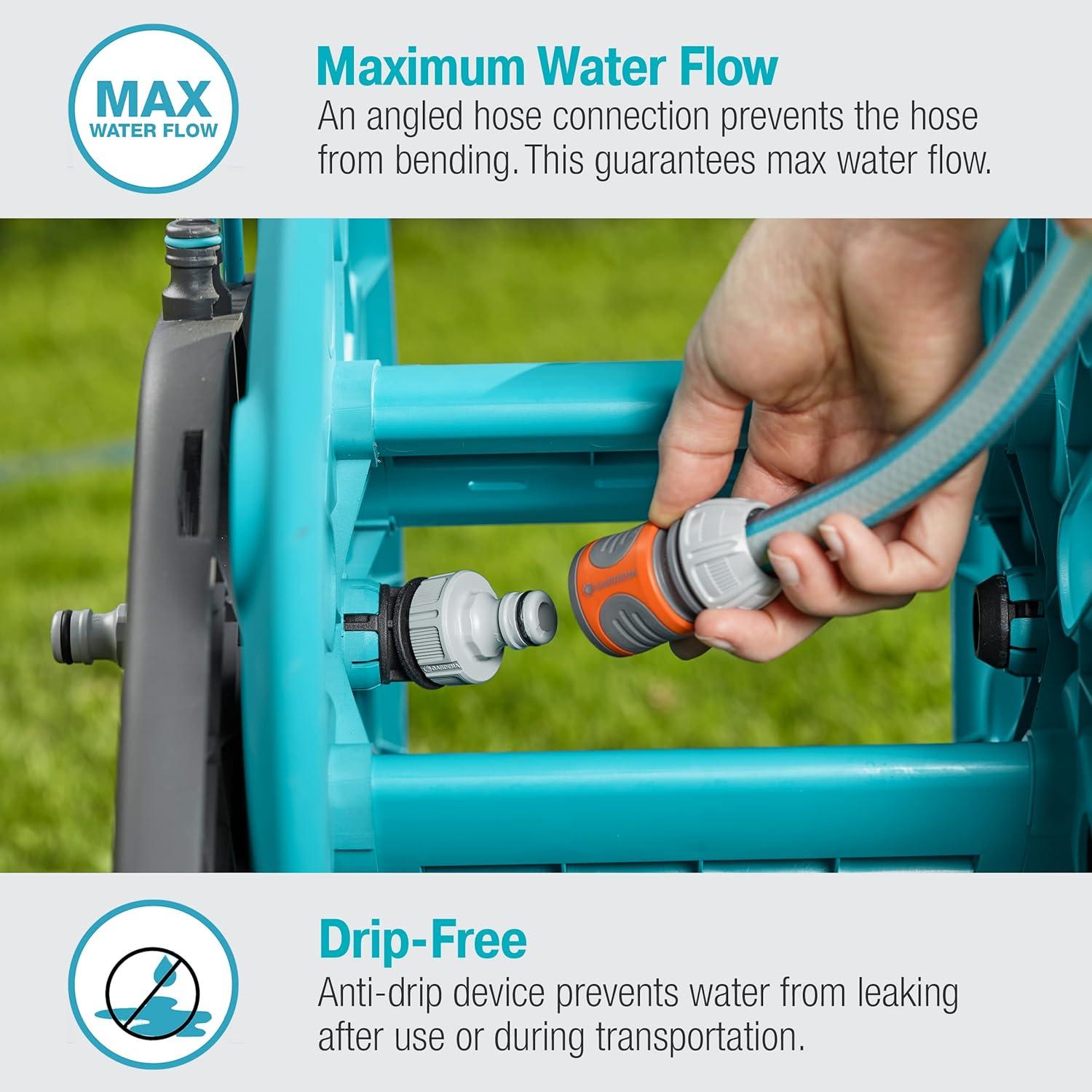 Carro de Manguera Gardena 18515 Mediana 20.1 m a Prueba de Heladas