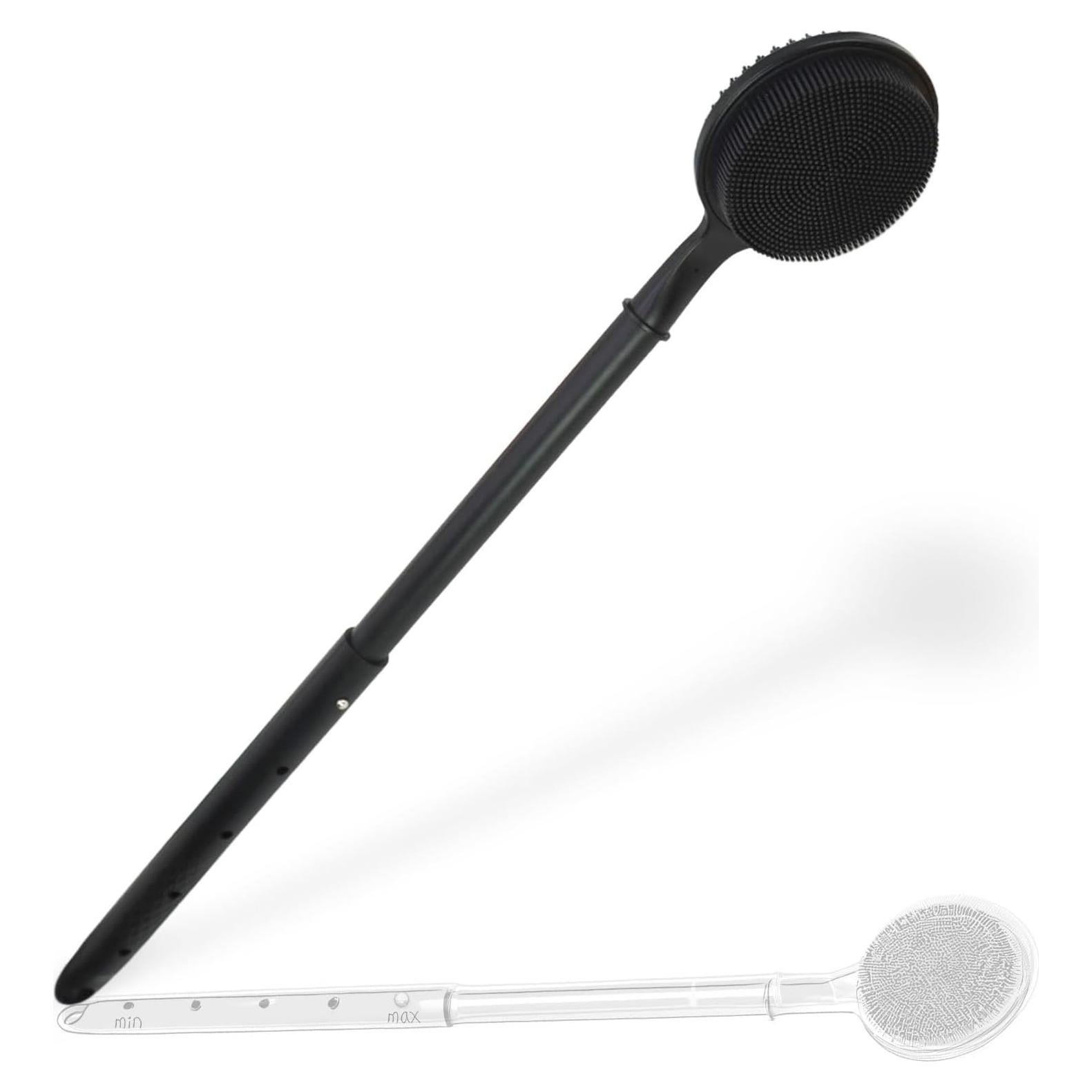 Exfoliador de Espalda de Silicona Ozner Ajustable 40-60 cm