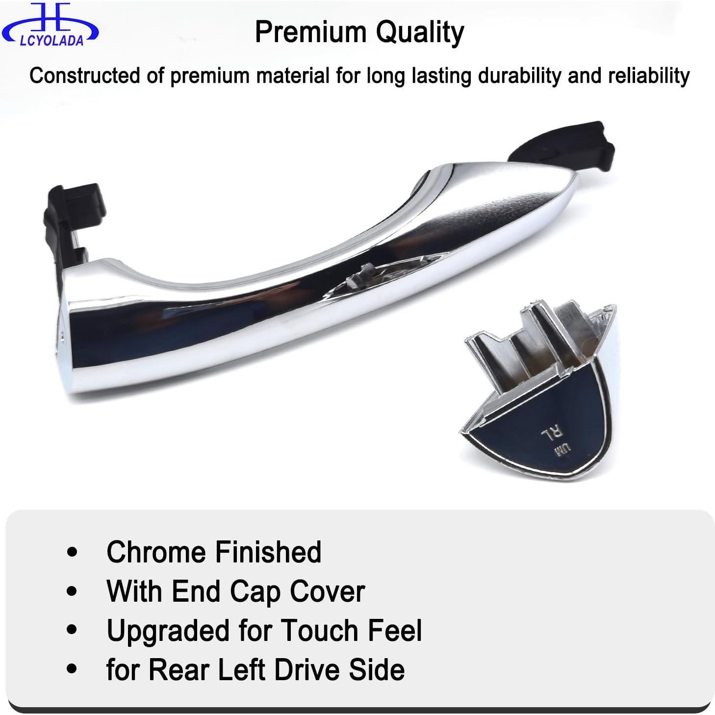 Mango de Puerta Exterior Cromado Lcyolada Kia Sorento 2016-2020