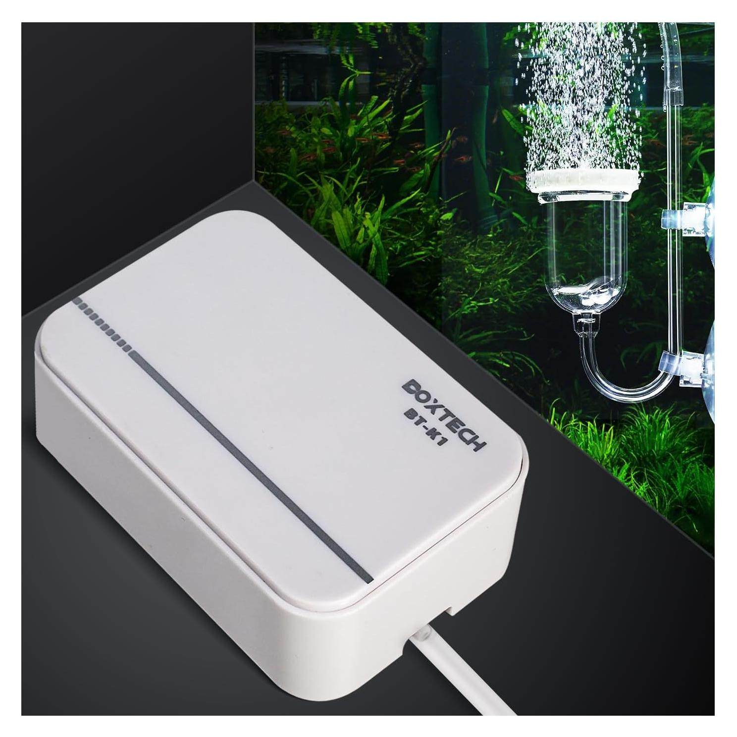 Bomba de Aire Boxtech Ultra Silenciosa 2W para Acuario 11.4-113.6L