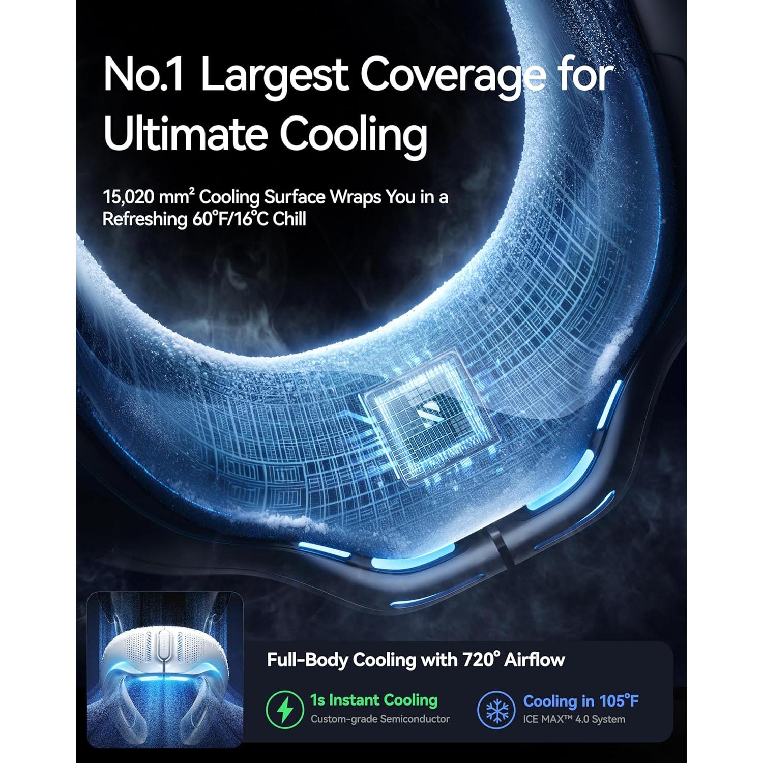 Aire Acondicionado de Cuello RANVOO AICE LITE Plus 2025 Azul