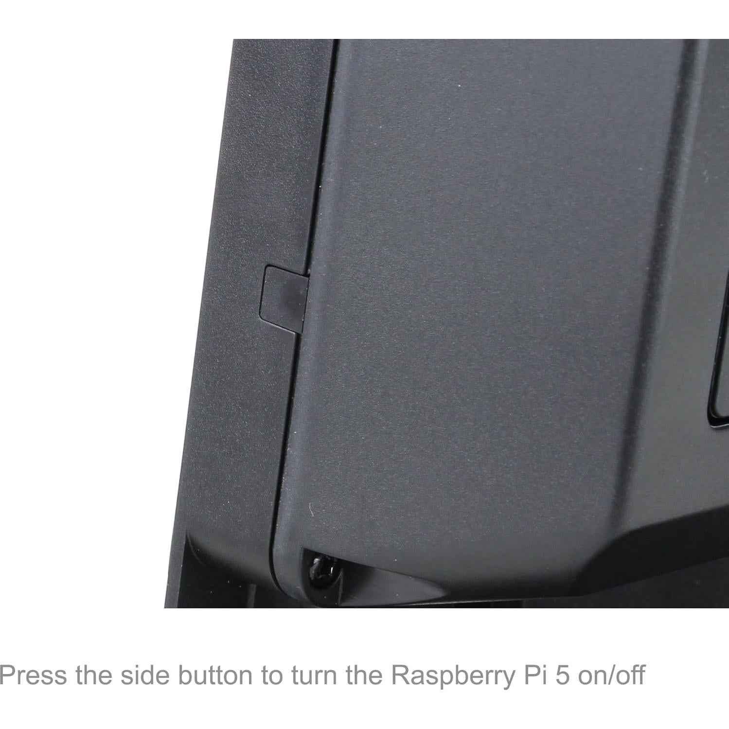 Carcasa SmartiPi Touch Pro 3 para Raspberry Pi - Negro