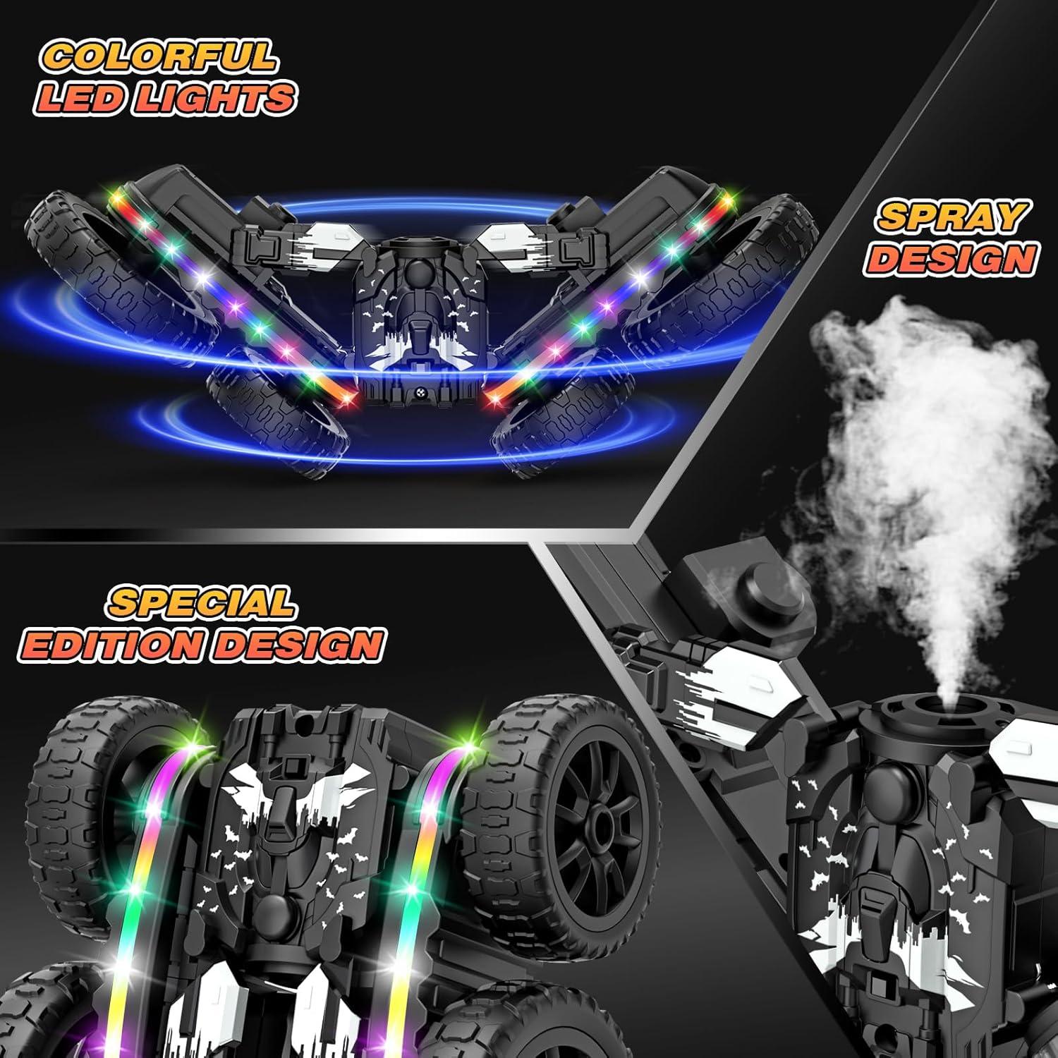 Coche RC Todo Terreno Jimdella 4WD 360° Acrobacias LED