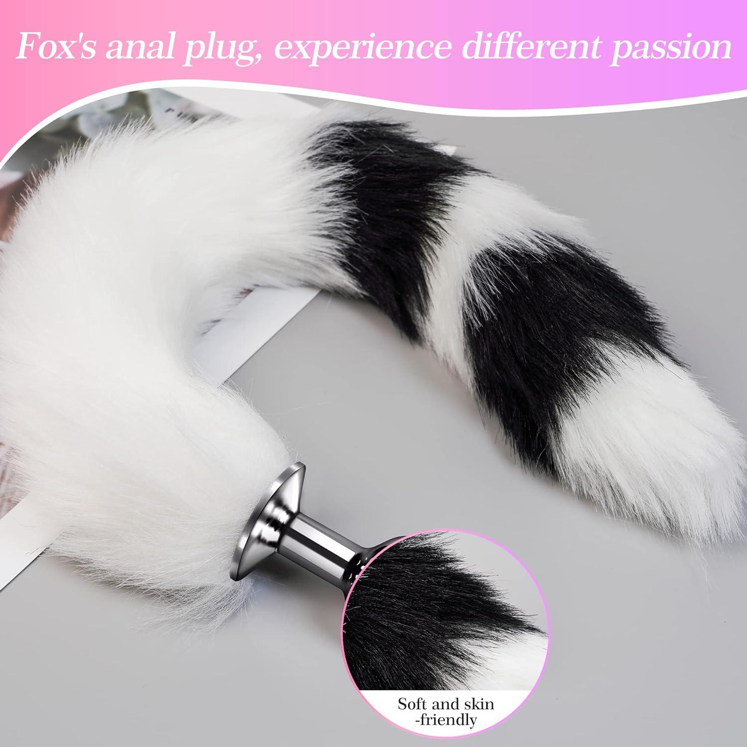 Conjunto de Disfraz para Mujeres Hecho a Mano - Orejas y Cola