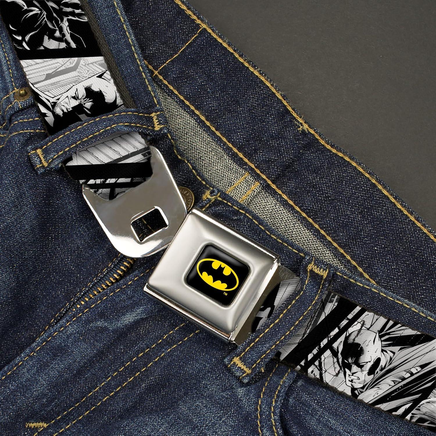 Cinturón de Seguridad DC Comics Buckle-Down Batman Ajustable