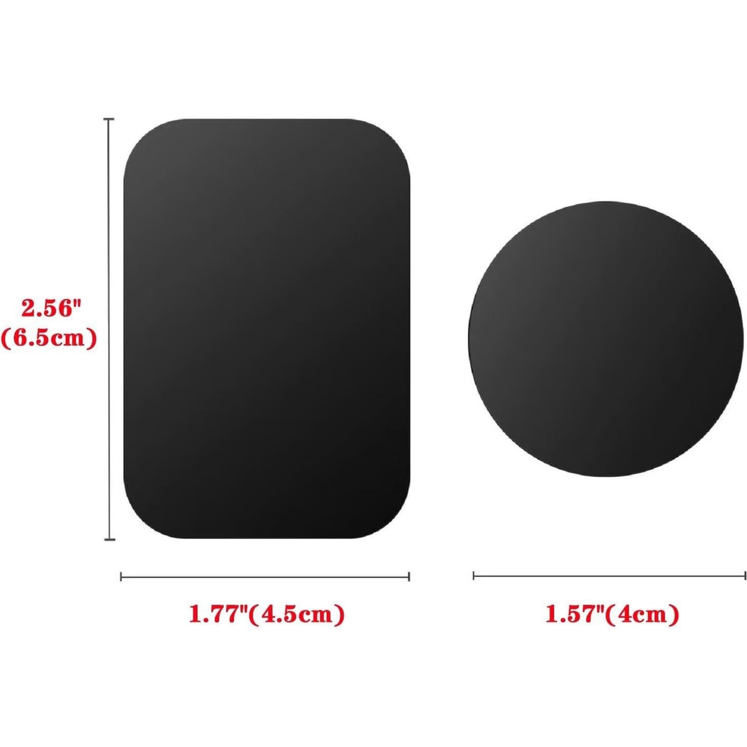 Placas Metálicas Adhesivas Pau1Hami1ton S-07N 4 Pcs