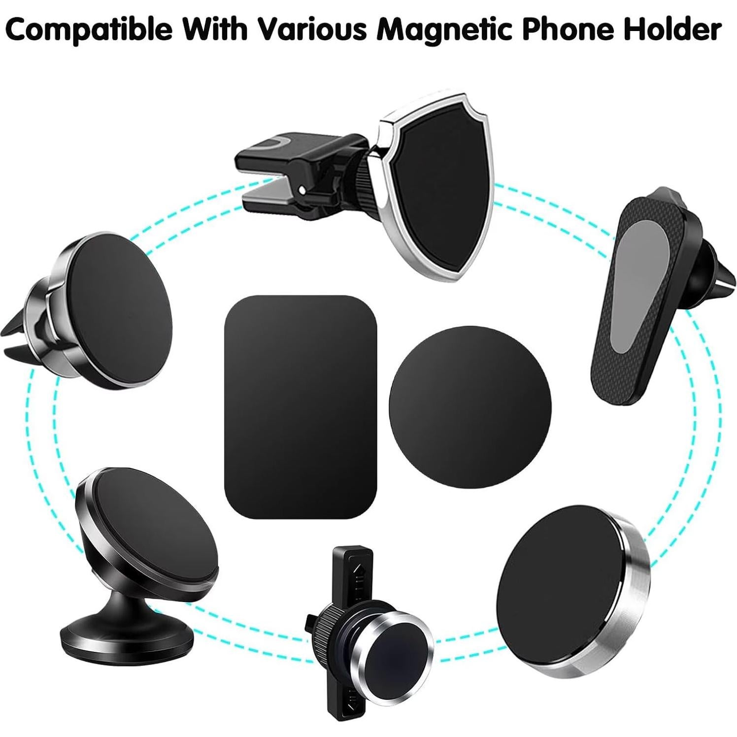 Placas Metálicas Adhesivas Pau1Hami1ton S-07N 4 Pcs