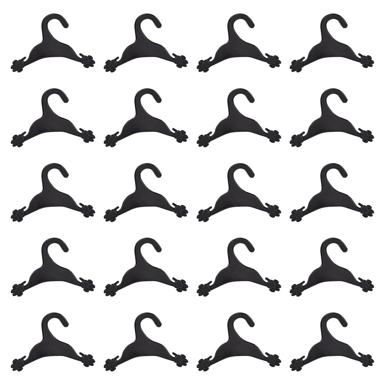 Perchas para Ropa de Mascotas AHANDMAKER 20 Piezas Diseño Huella