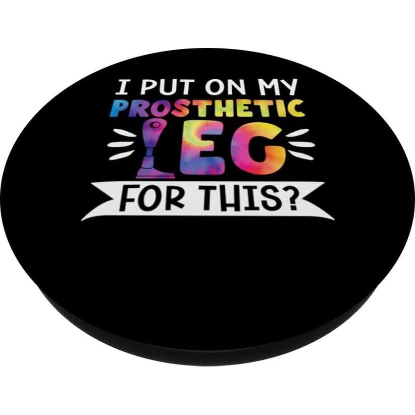 PopSockets Adhesivo PopGrip Prótese de Pierna Humorística