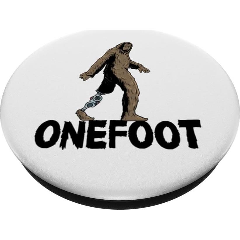 PopSockets Adhesivo PopGrip Bigfoot Broma Amputado Pierna