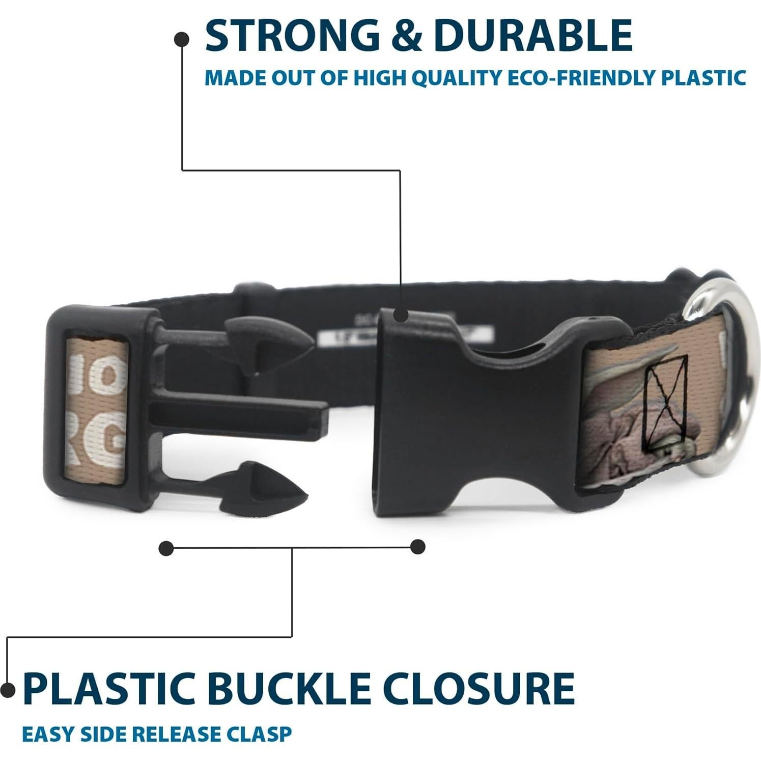 Collar para Perro Star Wars Buckle-Down 24.1-33 cm 2.5 cm Ancho