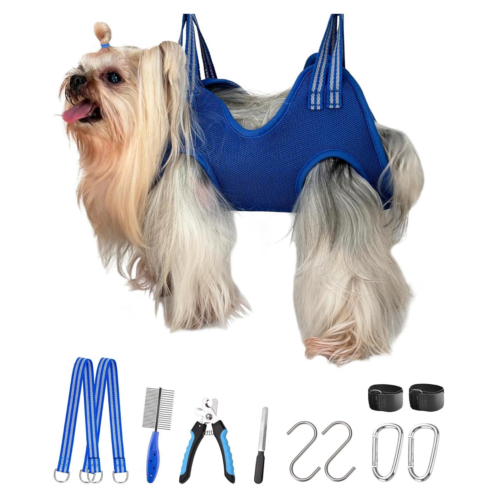 Arnés de Hamaca para Mascotas Kkiimatt XXS Azul 10 en 1