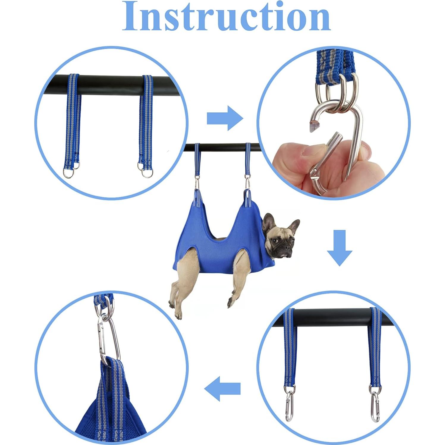 Arnés de Hamaca para Mascotas Kkiimatt XXS Azul 10 en 1