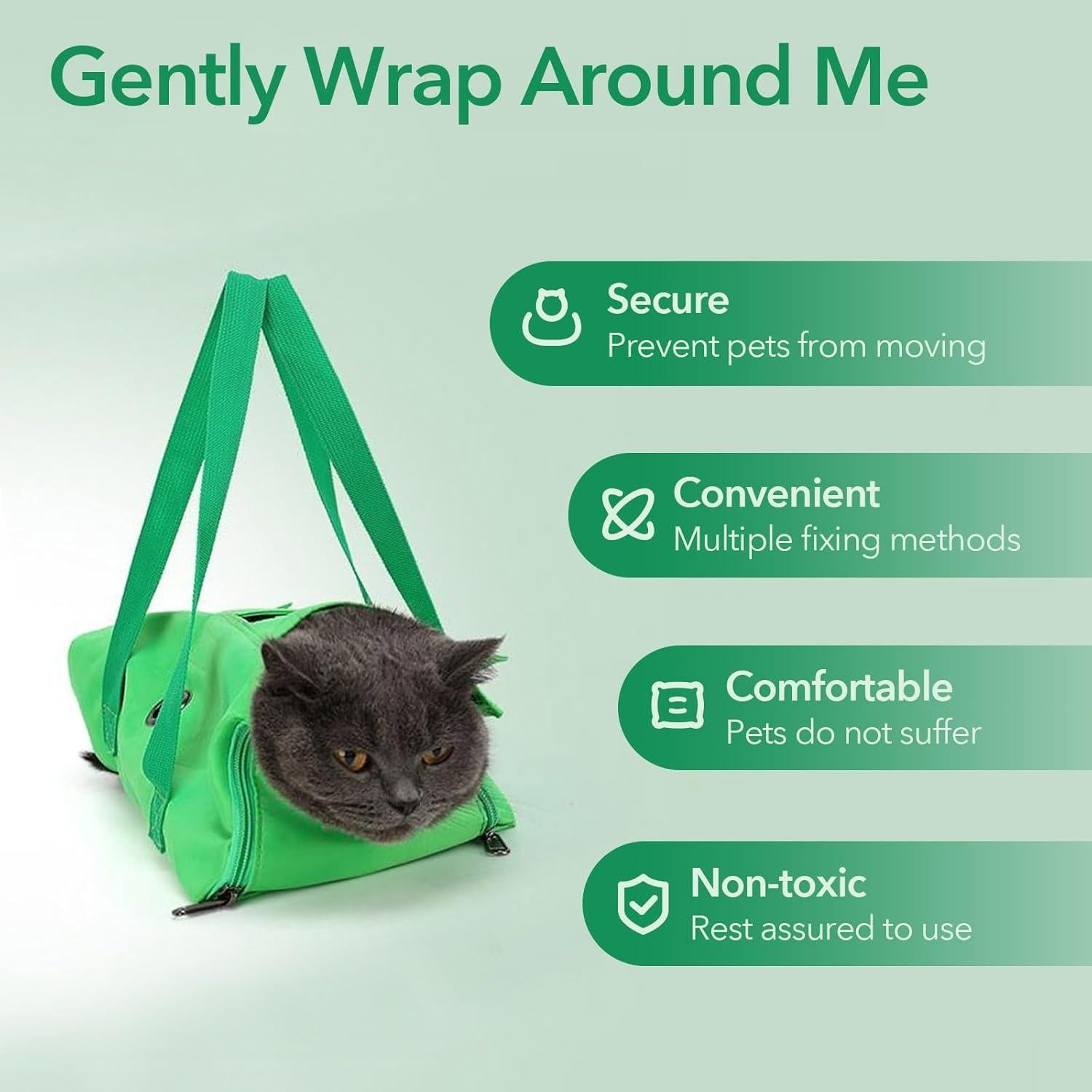 Bolsa de Restricción para Mascotas GooCare Mediana 43x25cm