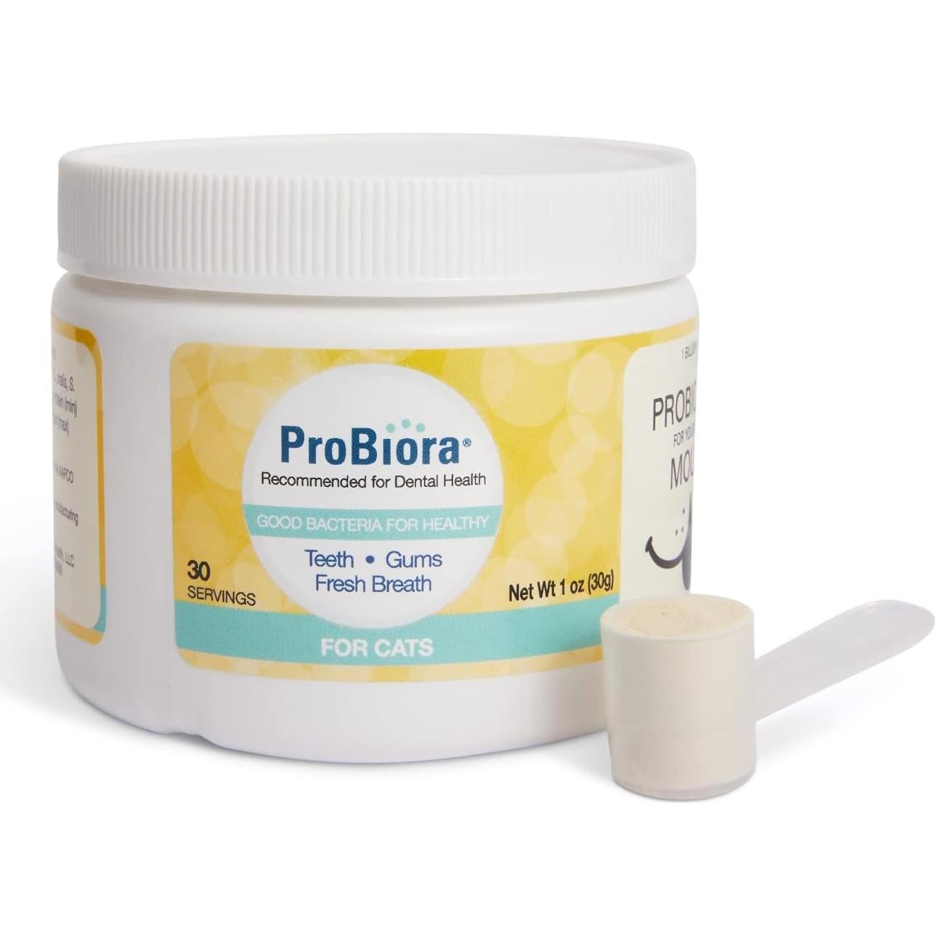 ProBiora para Gatos | Suplemento Probiótico Oral | 30 Porciones