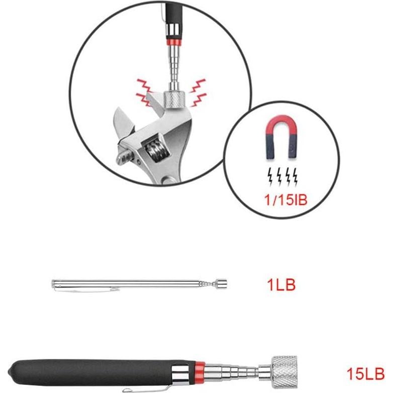 Juego de Herramientas de Recogida Magnética KITEVICH 3 Piezas