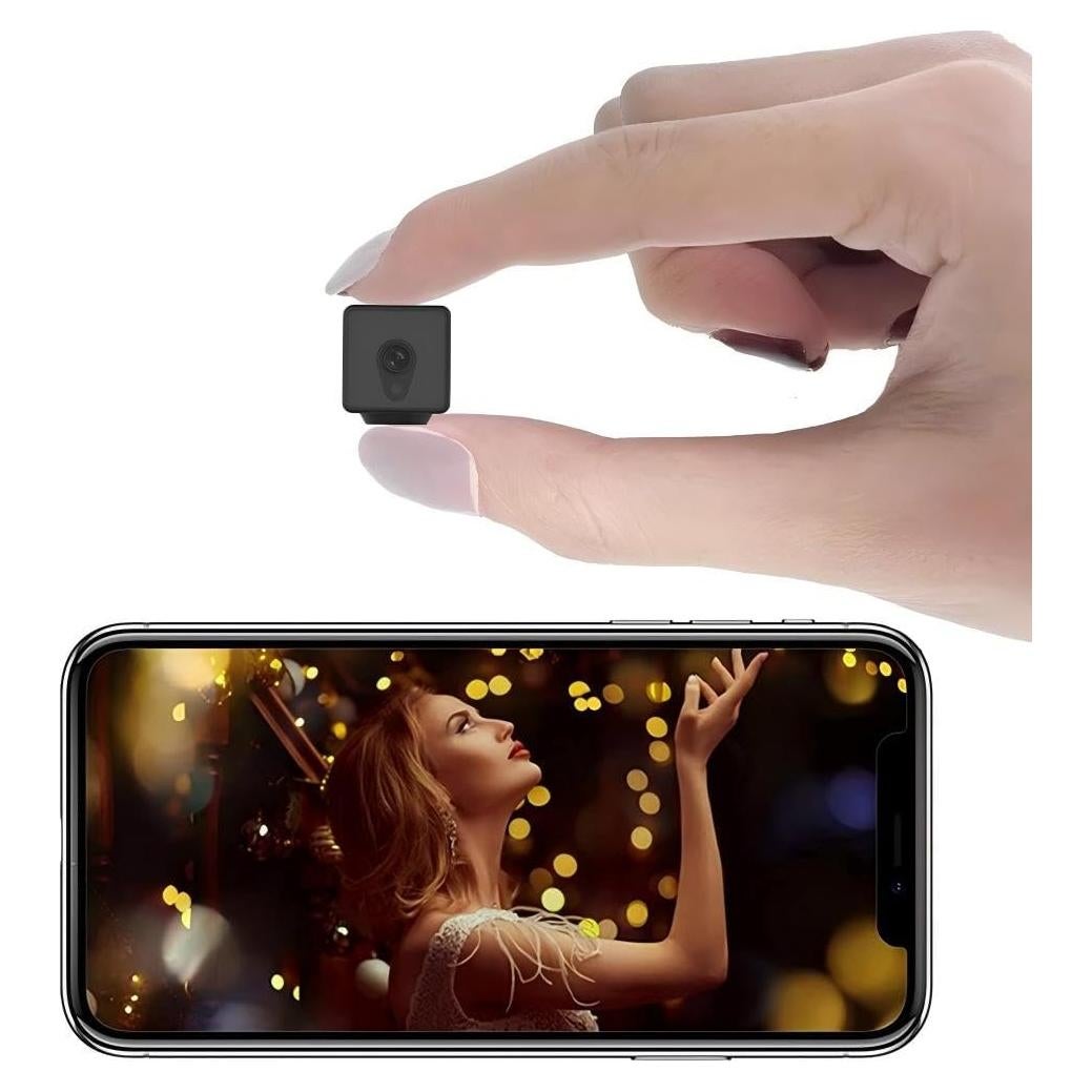 Cámara Mini 4K Inalámbrica WiFi Shaopao F11T Seguridad