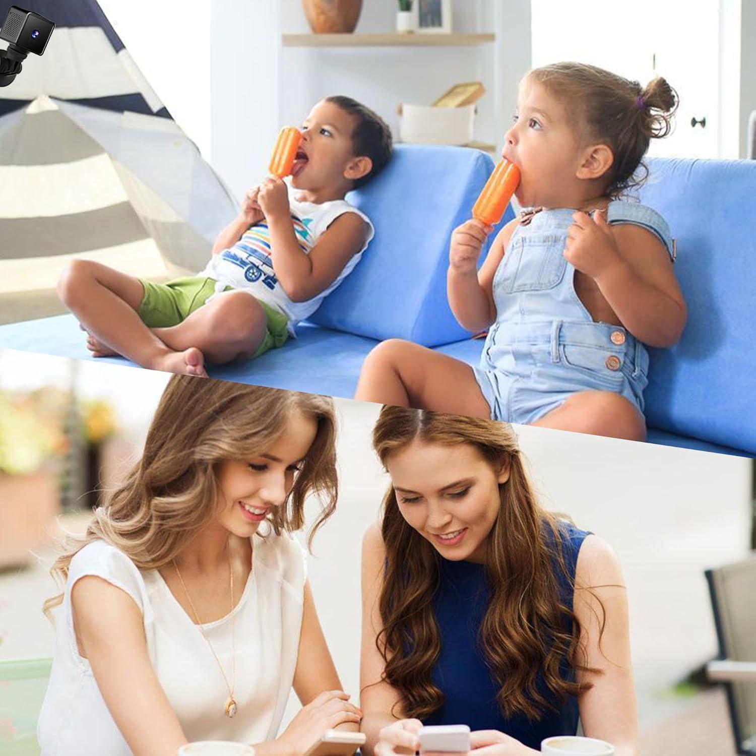 Cámara Mini 4K Inalámbrica WiFi Shaopao F11T Seguridad